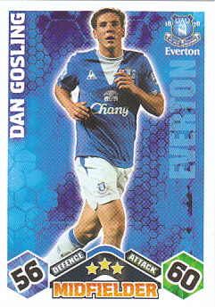 Dan Gosling Everton 2009/10 Topps Match Attax #EX20
